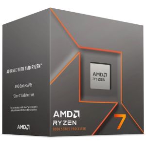 Процесор AMD Ryzen 7 8700F (4.1GHz up to 5.0GHz, 8 ядра, AM5) box, with Wraith Stealth Cooler