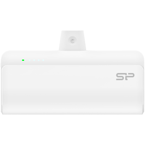 Външна батерия SILICON POWER QD50 (SP5K0MAPBKQD500W), 5000mAh, USB-C, White
