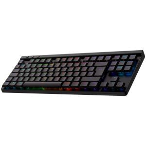 Безжична геймърска клавиатура LOGITECH G515 LIGHTSPEED TKL (920-012538), Bluetooth/LIGHTSPEED Wireless, Tactile Switch, LIGHTSYNC RGB, US. Black