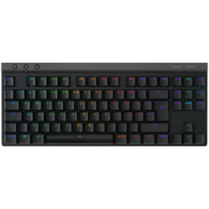 Безжична геймърска клавиатура LOGITECH G515 LIGHTSPEED TKL (920-012538), Bluetooth/LIGHTSPEED Wireless, Tactile Switch, LIGHTSYNC RGB, US. Black