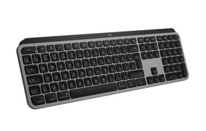 Безжична клавиатура LOGITECH MX Keys S for Mac (920-011637), Bluetooth, US International, Space Grey