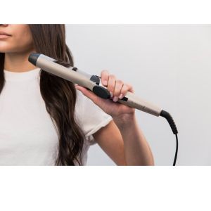 Маша за коса REMINGTON Advanced Colour Protect CI8605, Керамика със Shea, UV филтри, Интелигентен сензор, LCD, Max 210C, 32мм, Златист