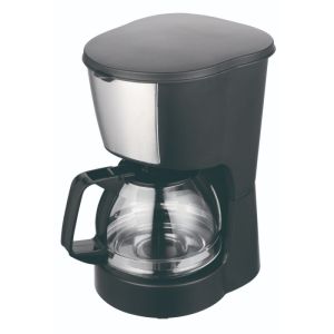 Кафемашина ROSBERG R51170F, 600W, 600 ml, Стъклена кана, Пластмасов филтър, Черен