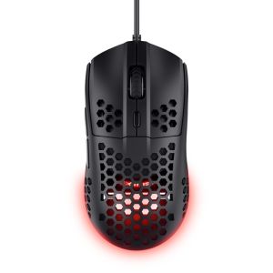 Геймърска мишка TRUST GXT928 Helox, Wired, 6400DPI, Lightweight Mouse, USB, Black