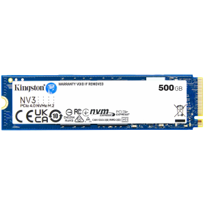 SSD 500GB KINGSTON NV3 (SNV3S/500G), M.2 2280, PCIe 4.0 x4 NVMe 3D NAND