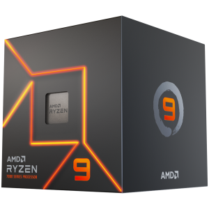 Процесор AMD Ryzen 9 7900 (3.7GHz up to 5.4GHz, 12 ядра, AM5) with Wraith Prism Cooler and Radeon Graphics