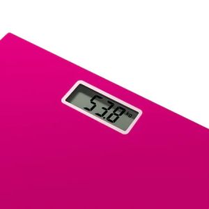 Везна TEFAL PP1403V0, Premiss Pink, glass platform (30x30x2cm), 150kg /100 g, display (65x28mm), 1 battery CR 2032
