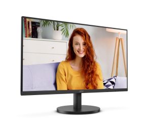 Монитор AOC U27B3A, 27" IPS, 4K UHD (3840x2160) 60Hz, 16:9, 4ms, 350cd/m2, 1000:1, Adaptive Sync, Speaker 2x2W, 2xHDMI, DP, Black