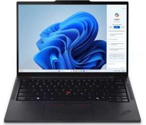 Лаптоп LENOVO ThinkPad T14s Gen 5 (21LS002DBM), 14.0" WUXGA (1920x1200) IPS, Intel® Core™ Ultra 7 155U (1.70 GHz up to 4.8 GHz, 12 ядра), 32GB LPDDR5x, 1TB SSD М.2, Windows 11 Pro, Black