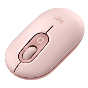 Безжична мишка LOGITECH POP Mouse with emoji (910-007413), Bluetooth, 4000 DPI, Rose