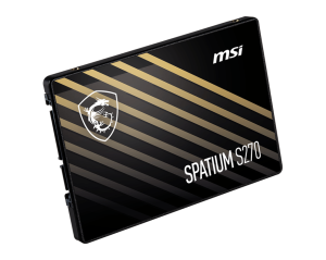 SSD 480GB MSI SPATIUM S270, 2.5" SATA III 3D NAND - S78-440E350-P83
