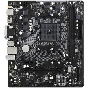 Дънна платка ASROCK A520M-HDV (AMD AM4, 2xDDR4, 1xM.2, VGA, DVI-D, HDMI) Micro ATX