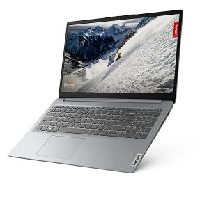 Лаптоп LENOVO IdeaPad 1 15AMN7, 15.6" FullHD (1920x1080) TN, AMD Ryzen 3 7320U (2.4GHz up to 4.1GHz, 4 ядра), 16GB LPDDR5, 512GB SSD M.2, noOS, Cloud Grey - 82VG00PVBM