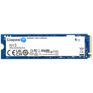 SSD 1TB KINGSTON NV3, M.2 2280, PCIe 4.0 x4 NVMe 3D NAND - SNV3S/1000G