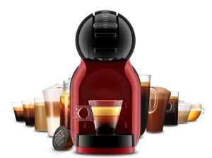 Кафемашина KRUPS KP123H10 Mini Me NESCAFÉ Dolce Gusto, 1500W, Capsules, Cherry red/Black