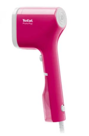 Уред за гладене с пара TEFAL DT2023F0 Pure Pop, 1300W, up to 20g/min, 15min heat-up, 70ml water tank, auto-off, Pink