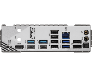 Дънна платка ASROCK X870 Pro RS (AMD AM5, 4xDDR5, 1xBlazing M.2, 1xHyper M.2, 1xUltra M.2, 2.5 Gb LAN, HDMI, 2xUSB4) ATX