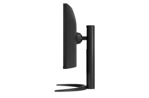 Монитор LG 34WR55QK-B UltraWide, 34" VA Curved 1800R, WQHD (3440x1440) 100Hz, 21:9, 5ms, 3000:1, 300 cd/m2, Dynamic Action Sync, 2xHDMI, DisplayPort, USB type-C, 2xUSB 3.0, Black