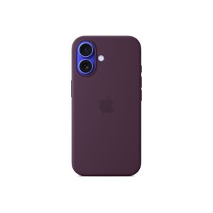 Гръб за APPLE iPhone 16 Silicone Case with MagSafe - Plum