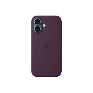 Гръб за APPLE iPhone 16 Silicone Case with MagSafe - Plum