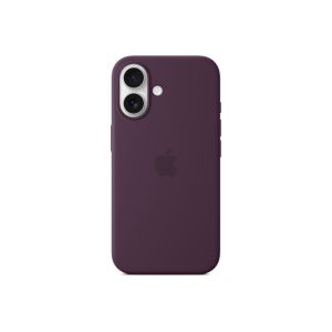 Гръб за APPLE iPhone 16 Silicone Case with MagSafe - Plum