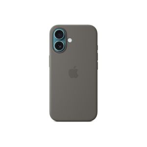 Гръб за APPLE iPhone 16 Silicone Case with MagSafe - Stone Grey