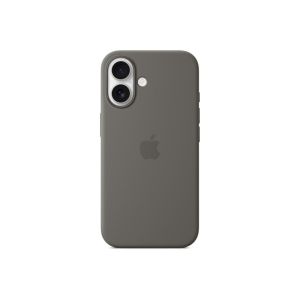 Гръб за APPLE iPhone 16 Silicone Case with MagSafe - Stone Grey