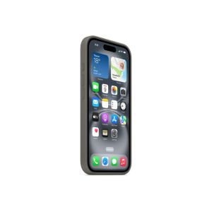 Гръб за APPLE iPhone 16 Silicone Case with MagSafe - Stone Grey