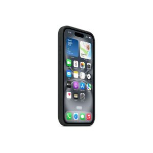 Гръб за APPLE iPhone 16 Plus Silicone Case with MagSafe - Black