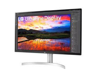 Монитор LG 32UN650K-W UltraFine, 31.5" IPS, 4K UHD (3840x2160) 60Hz, 16:9, 5ms, 350 cd/m2, 1000:1, Dynamic Action Sync, Speaker 2x5W, 2xHDMI, DisplayPort, White