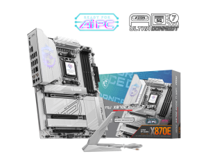 Дънна платка MSI MPG X870E EDGE TI WIFI (AMD AM5, 4x DDR5, 4x M.2, 5G LAN, Wi-Fi 7, HDMI, 2xUSB-C) ATX