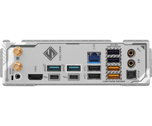 Дънна платка ASROCK Z890 Steel Legend WiFi (Intel 1851, 4xDDR5, 1xBlazing M.2, 3xHyper M.2, 2.5 Gigabit LAN, Wi-Fi 7, HDMI, 2xThunderbolt 4) ATX