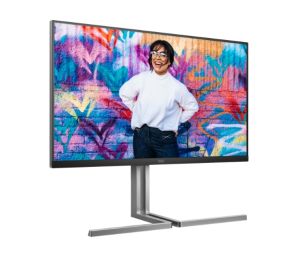 Монитор AOC U32U3CV, 31.5" Nano IPS, 4K UHD (3840x2160) 60Hz, 16:9, 4ms, 400cd m/2, 1000:1, Adaptive Sync, Speaker 2x3W, 2xHDMI, DP, USB hub, Black