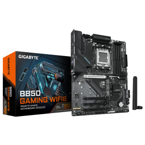 Дънна платка GIGABYTE B850 GAMING WIFI6 (AMD AM5, 4xDDR5, 3xM.2, Wi-Fi 6, HDMI, DP) ATX