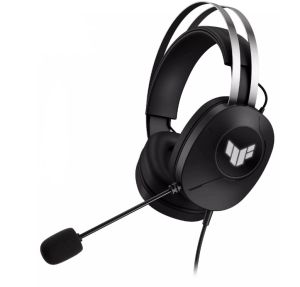 Геймърски слушалки ASUS TUF Gaming H1 Gen II  (90YH044B-BHUA00), Wired, Virtual 7.1 Surround Sound, 40mm, USB, Black
