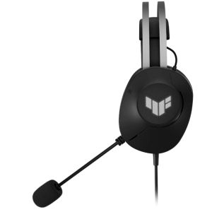 Геймърски слушалки ASUS TUF Gaming H1 Gen II  (90YH044B-BHUA00), Wired, Virtual 7.1 Surround Sound, 40mm, USB, Black