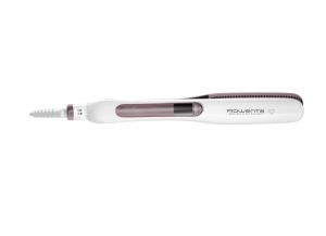 Преса за коса ROWENTA SF7510F0 Premium Care Brush&Straight, 130 - 200°C, LCD display, Йонизация, Cashmere Keratin, White / Purple