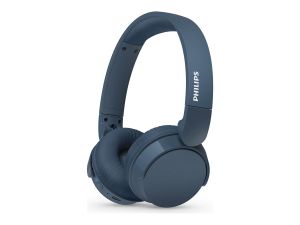 Безжични слушалки PHILIPS TAH4209BL/00 4000 series, Bluetooth, 32мм, USB-C, Blue