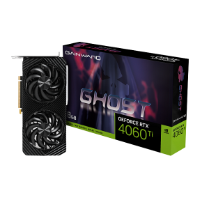 Видео карта GAINWARD GeForce RTX 4060 Ti Ghost 8GB, 8GB GDDR6, 128bits, HDMI, 3xDP 