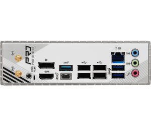 Дънна платка ASROCK B850M Pro RS WiFi (AMD AM5, 4xDDR5, 1xBlazing M.2, 1xHyper M.2, 2.5G LAN, Wi-Fi 6E, HDMI, DP) Micro ATX 