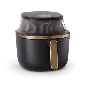 Фритюрник без мазнина PHILIPS NA342/00 Airfryer Series 3000, 2000W, 7.2l, 16 функции за готвене в 1, Прозорец за готвене, RapidAir Plus, Сензорен дисплей, Black