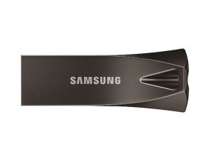 USB памет 256GB SAMSUNG BAR Plus (MUF-256BE4/APC), USB 3.1, Titan Gray