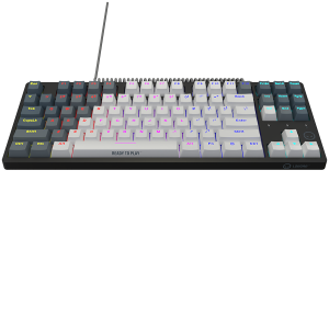 LORGAR Azar 514TKL, Wired RGB mechanical gaming keyboard, white, EN layout