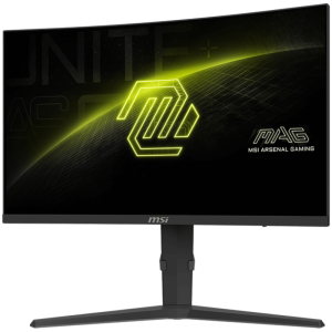 Монитор MSI MAG 275CQRF QD E2, 27" Rapid VA Curved 1500R, WQHD (2560x1440) 180Hz, 16:9, 0.5ms, 300cd/m2, 5000:1, AMD FreeSync, DP, 2xHDMI, USB Type-C, USB Hub, Black