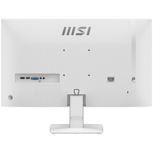 Монитор MSI PRO MP275W E2, 27" IPS, FullHD (1920x1080) 120Hz, 16:9, 1ms, 300cd/m2, 1500:1, Adaptive-Sync, Speakers 2x2W, VGA, DP, HDMI, White