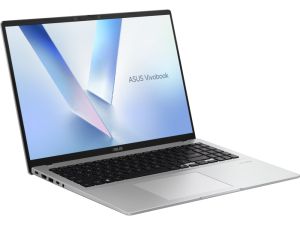 Лаптоп Asus Vivobook X1607QA-MB004W,Purwa SE,16.0 WUXGA(WU) 1920X1200 16:10 300nits Anti-Glare ,LPDDR5X 16GB (on board )1TB PCIE G4 SSD,Qualcomm Adreno GPU, Windows 11, Cool Silver