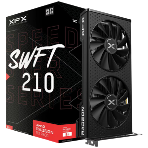 Видео карта XFX SPEEDSTER SWFT 210 AMD Radeon RX 7600 Core Edition, 8GB GDDR6, 128bit, HDMI, 3xDP
