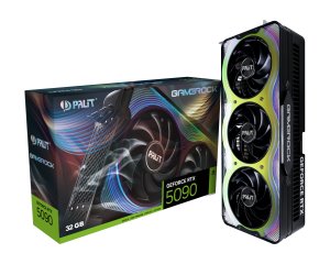 Видео карта PALIT GeForce RTX 5090 GameRock, 32GB GDDR7, 512 bits, HDMI, 3xDP - NE75090019R5-GB2020G