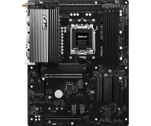 Дънна платка ASROCK B850 Pro-A WiFi (AMD AM5, 4 x DDR5, 4 x M.2, 2.5G LAN, Wi-Fi 6E, HDMI, USB-C) ATX