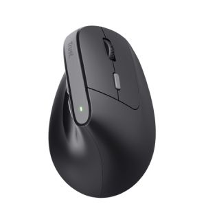 Безжична мишка TRUST Bayo II Ergo Wireless Mouse, 2400DPI, USB-C, Black